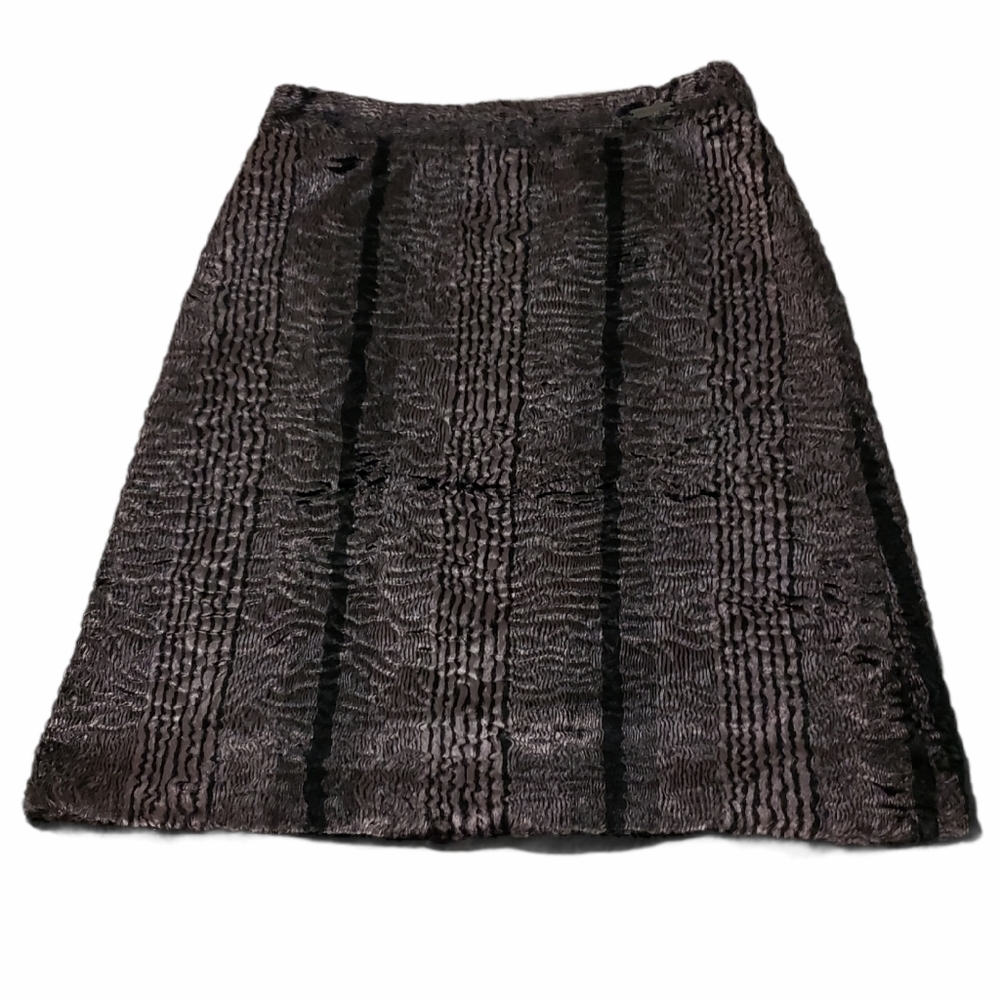 Pink Tartan Velvety Print Midi Skirt Size Small - Picture 8 of 8